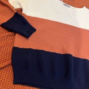 Evolution by Cyrus Tarley Color Block Pullover